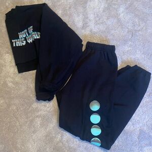 Boys Lie Not of This World Cropped Sweatshirt